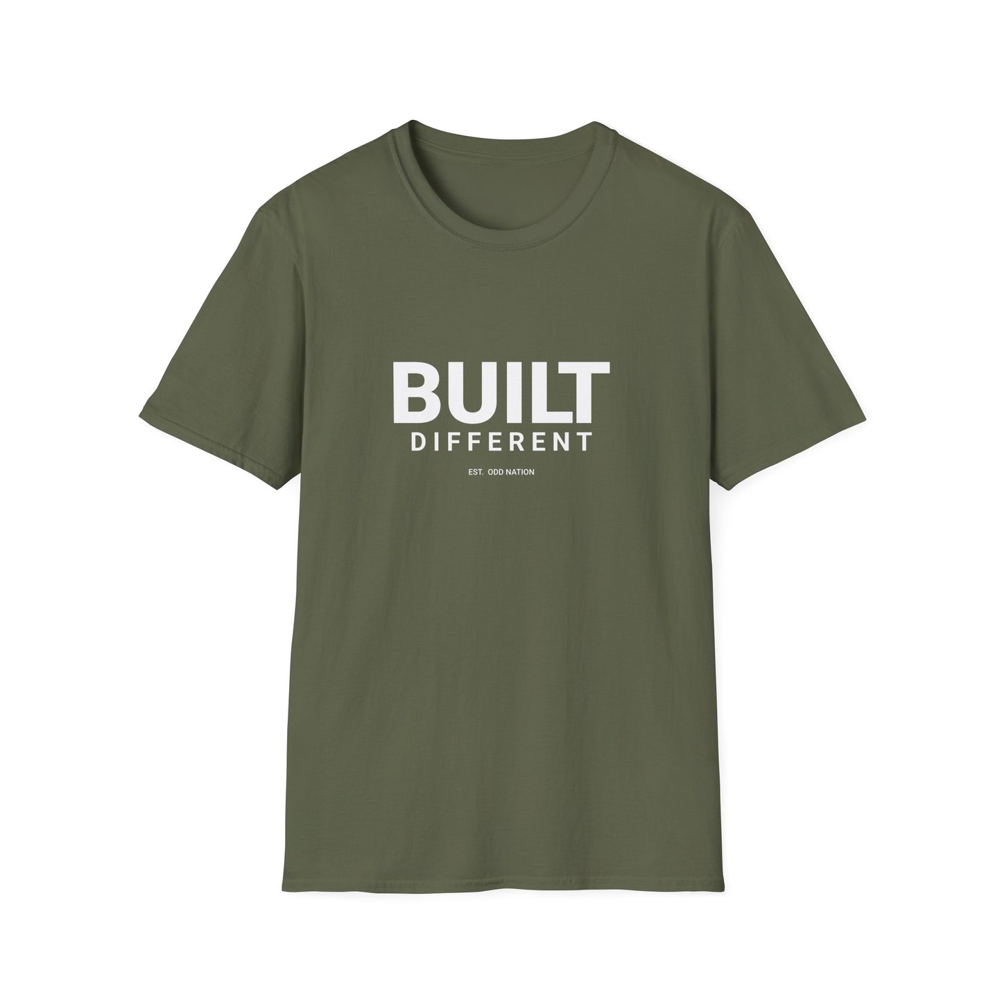 Built Different T-Shirt – Motivational Graphic Tee