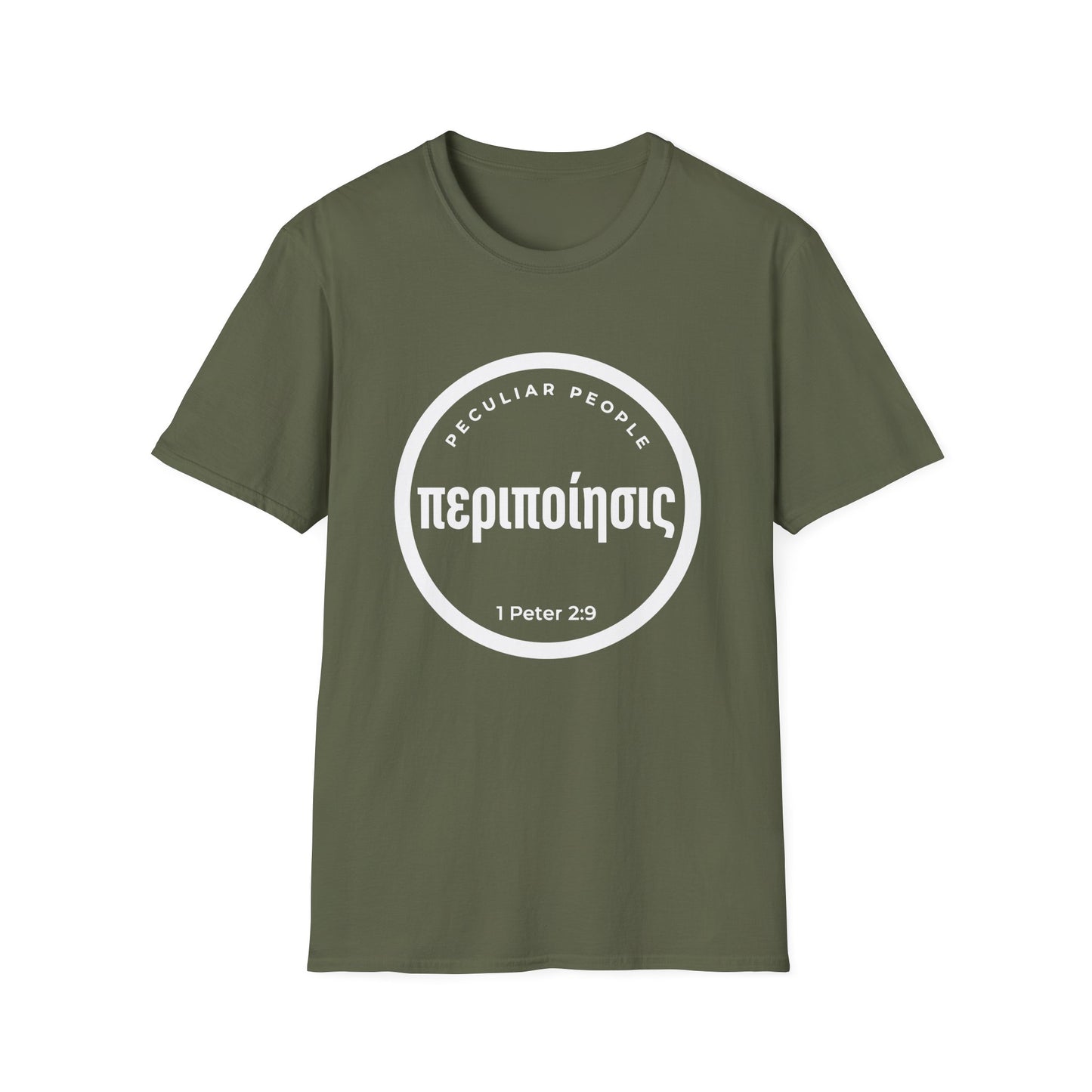 Peripoíēsis “Peculiar People” T-Shirt — 1 Peter 2:9