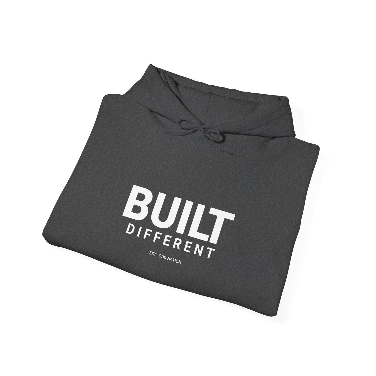 Built Different — Motivational Odd Nation Hoodie