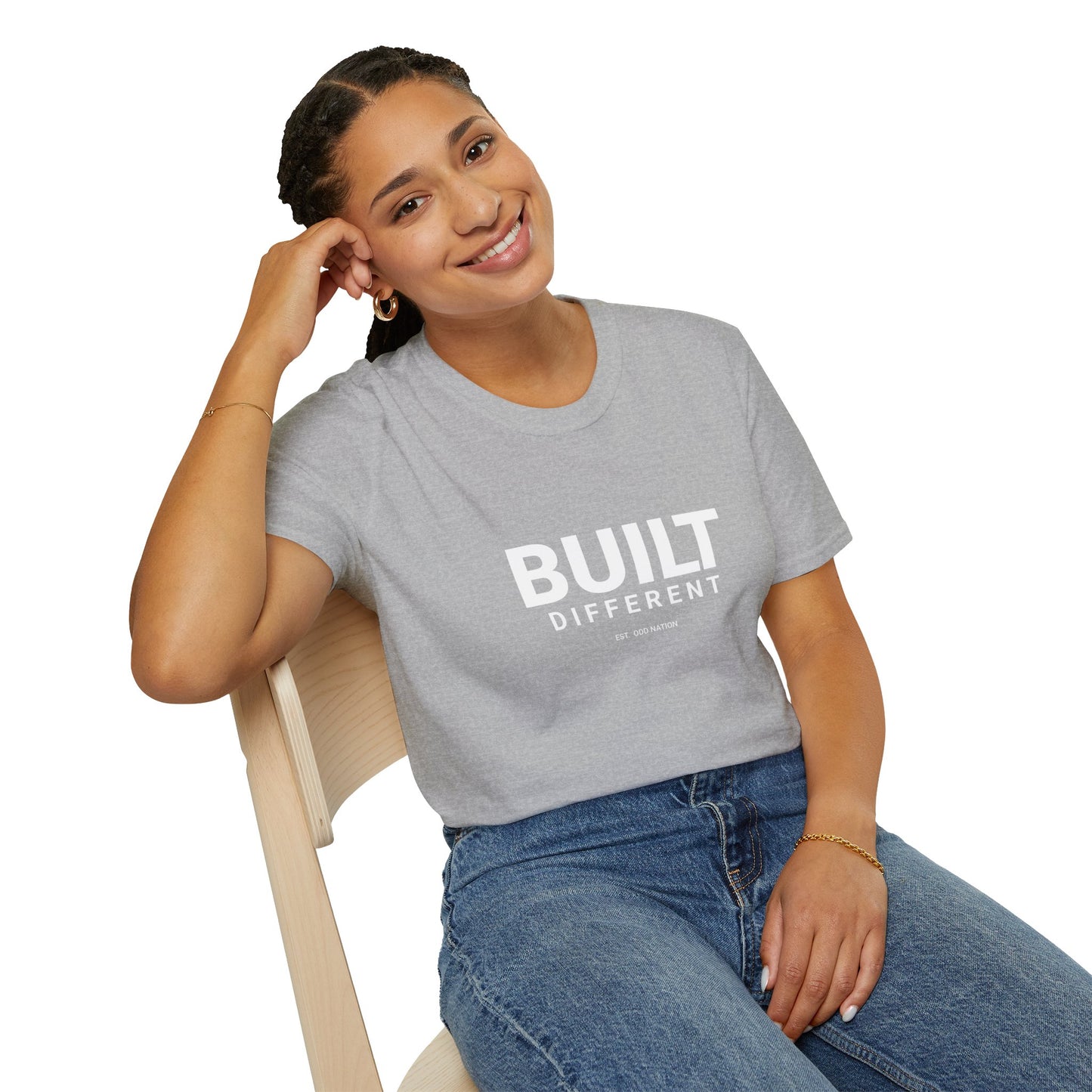 Built Different T-Shirt – Motivational Graphic Tee