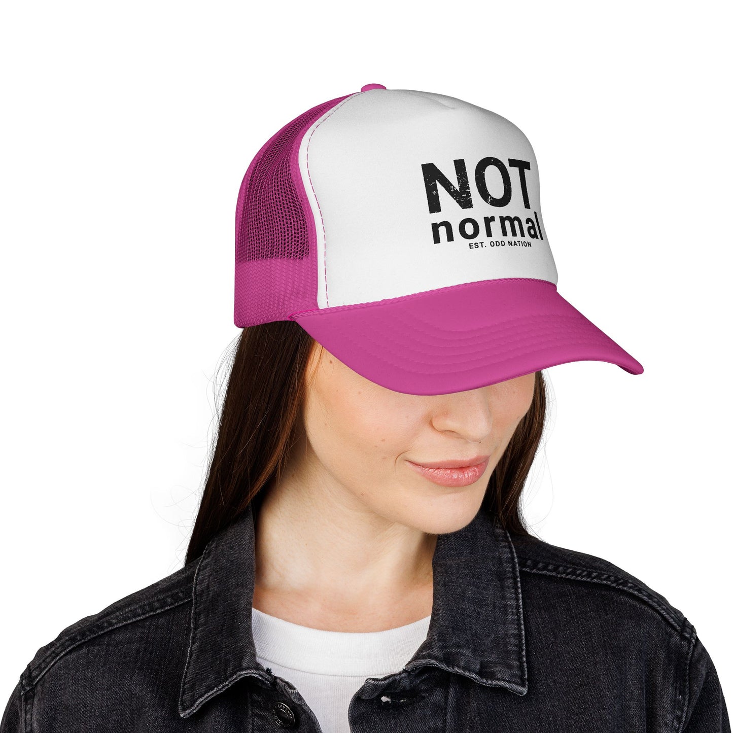 Not Normal — Est. Odd Nation Retro Trucker Hat