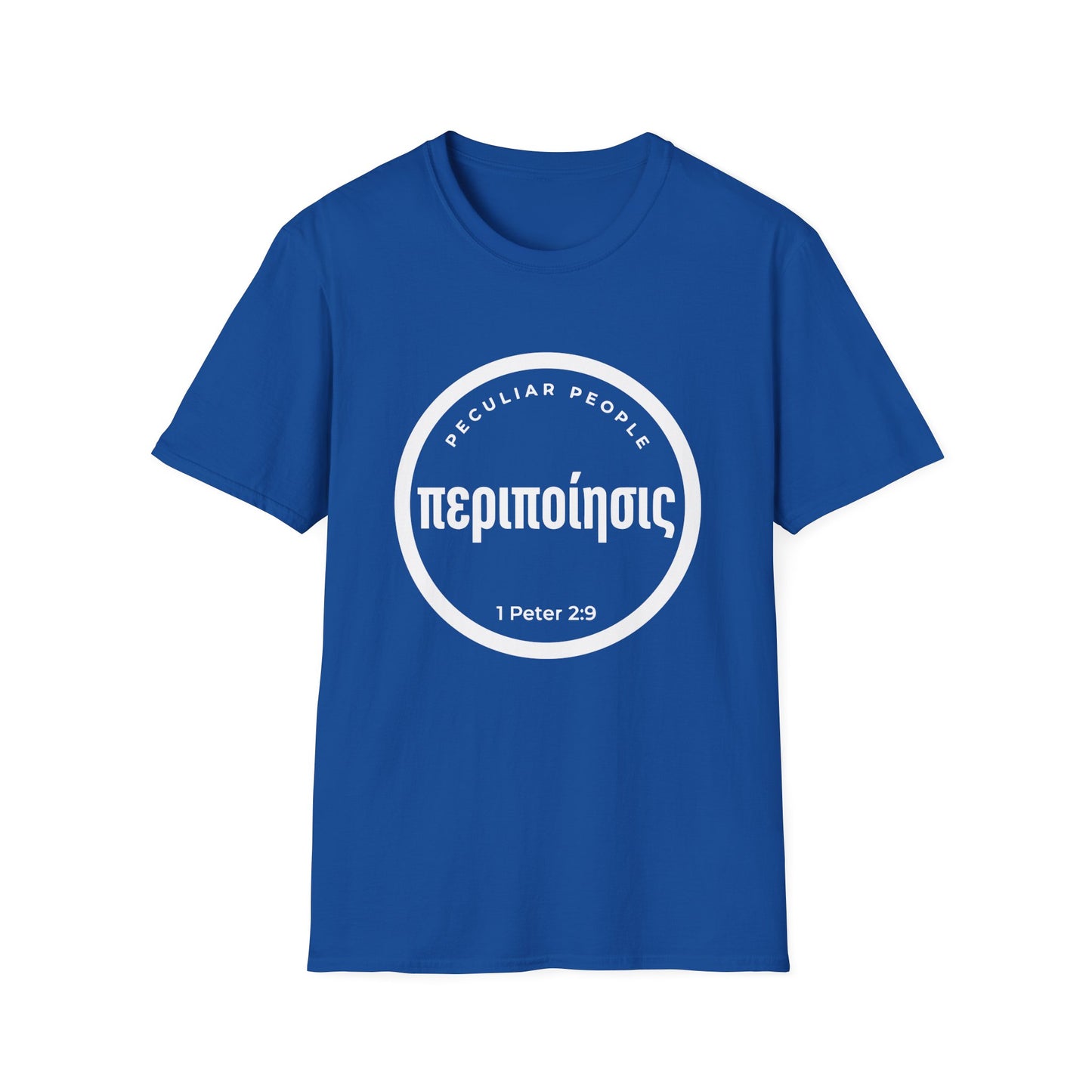 Peripoíēsis “Peculiar People” T-Shirt — 1 Peter 2:9