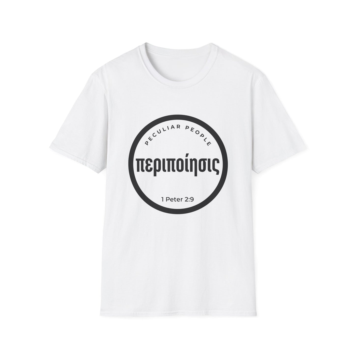 Peripoíēsis “Peculiar People” T-Shirt — 1 Peter 2:9