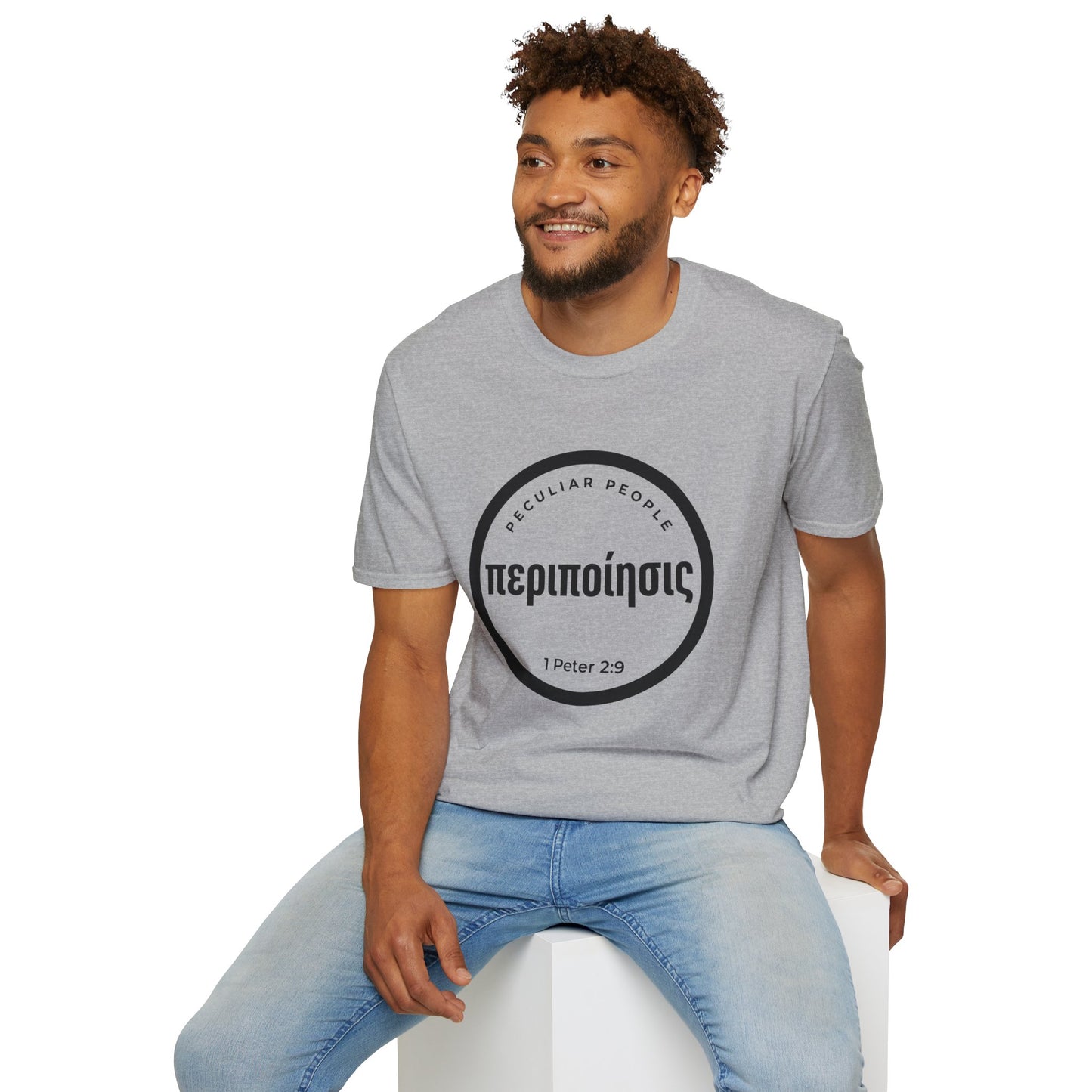 Peripoíēsis “Peculiar People” T-Shirt — 1 Peter 2:9