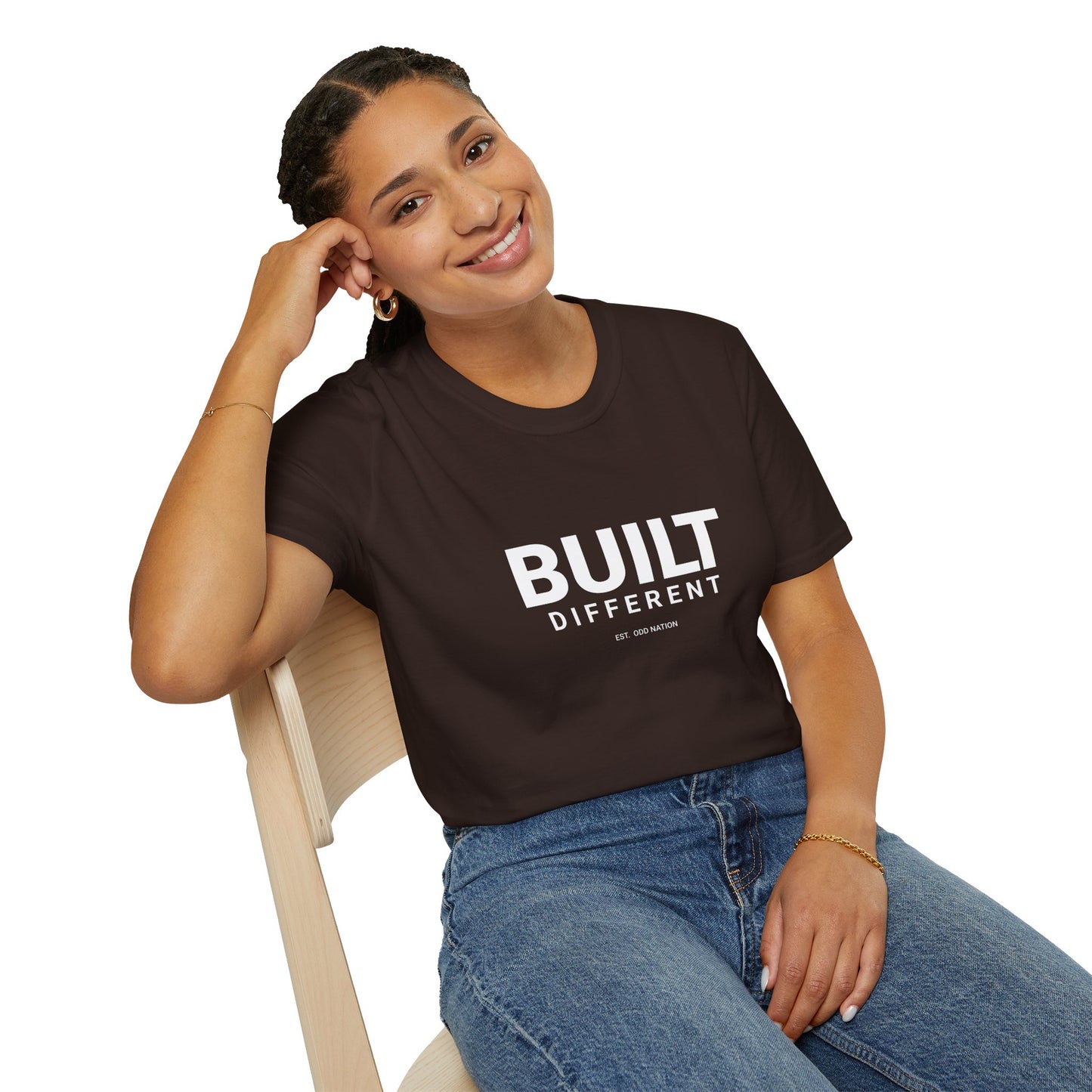 Built Different T-Shirt – Motivational Graphic Tee