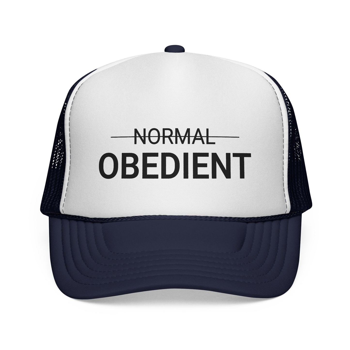 Not Normal — Obedient Retro Trucker Hat