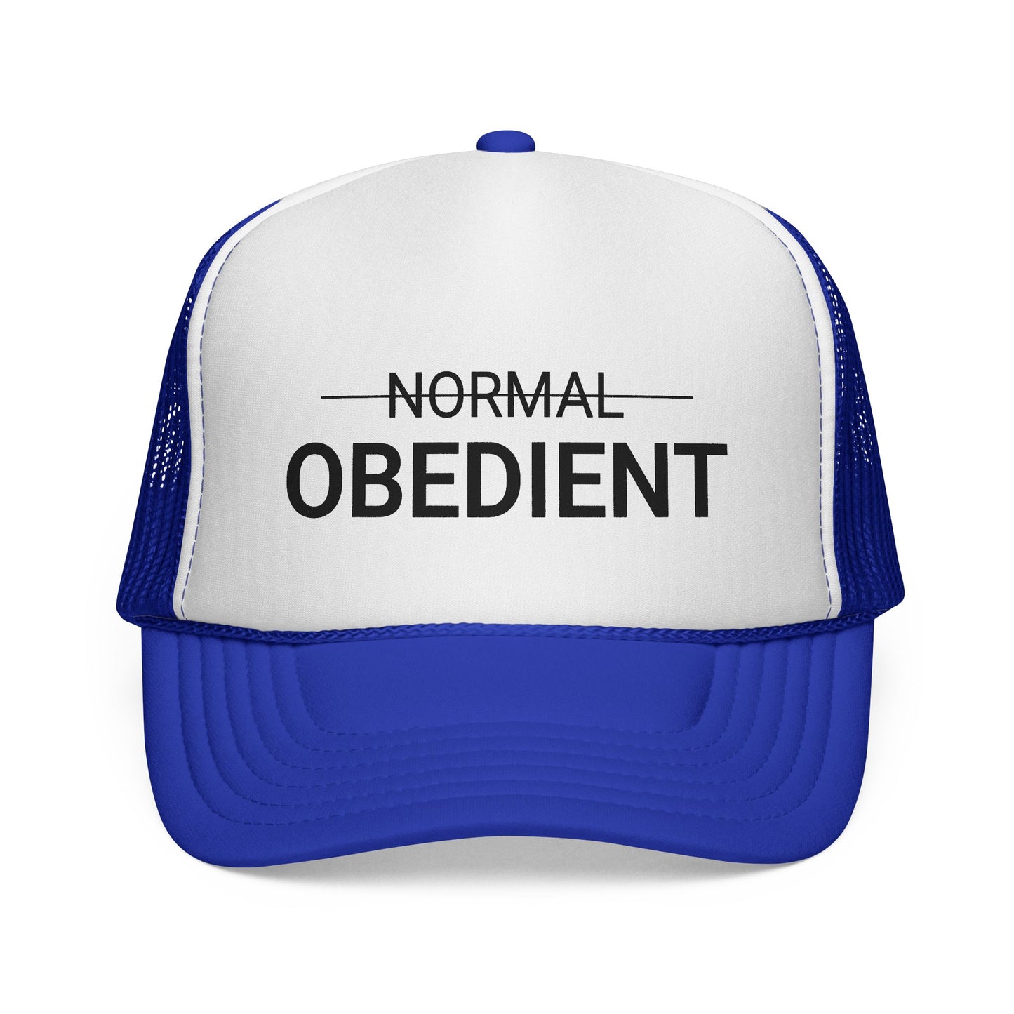 Not Normal — Obedient Retro Trucker Hat