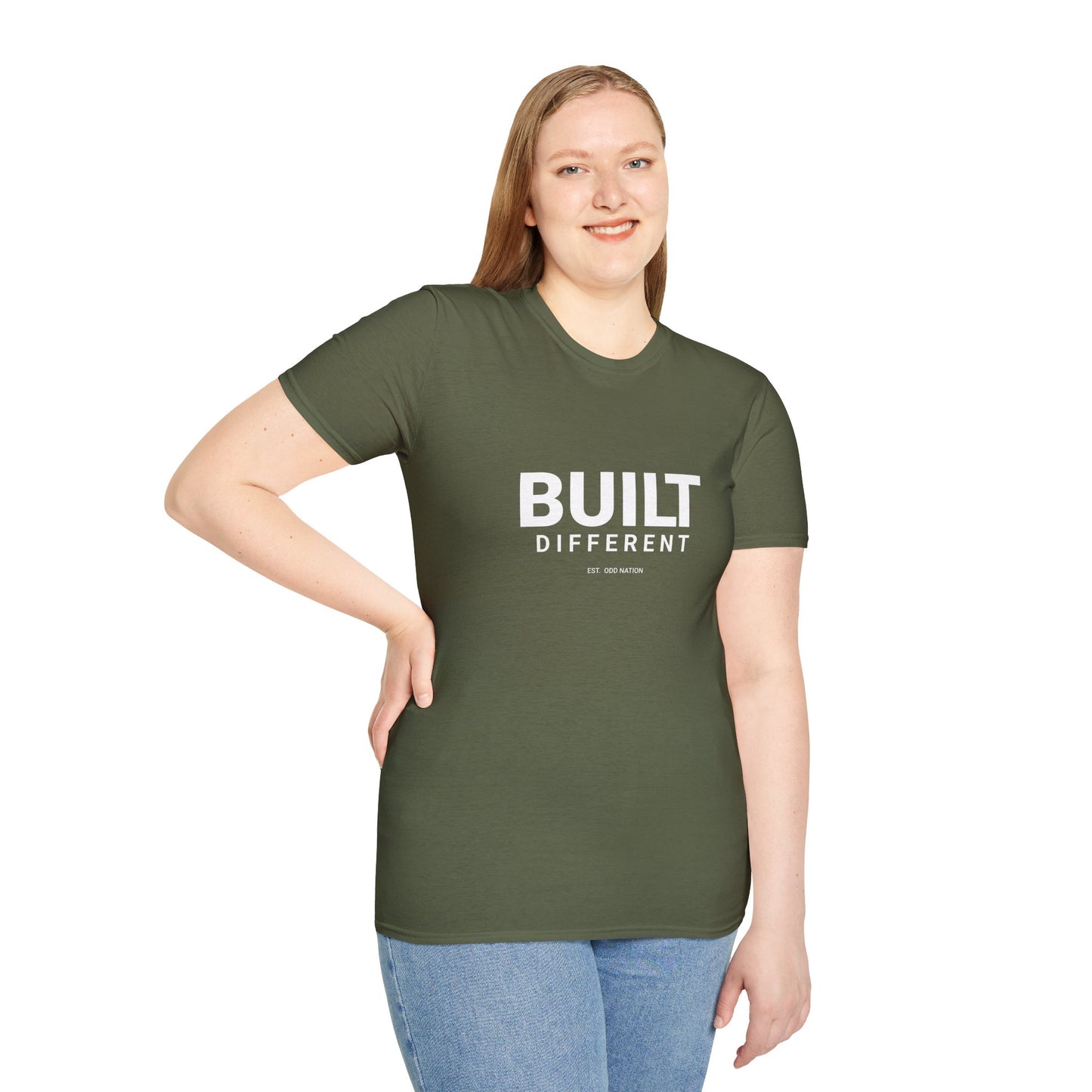 Built Different T-Shirt – Motivational Graphic Tee