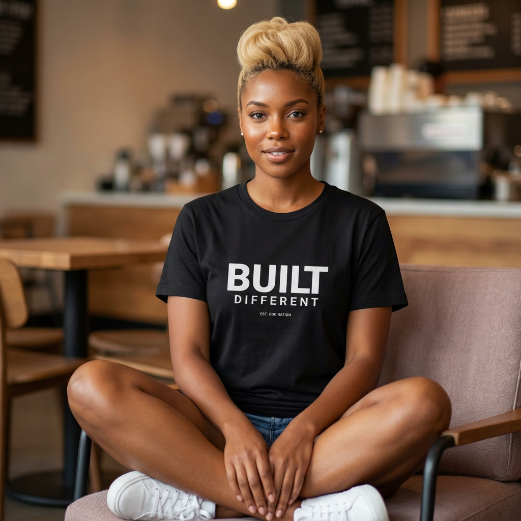 Built Different T-Shirt – Motivational Graphic Tee