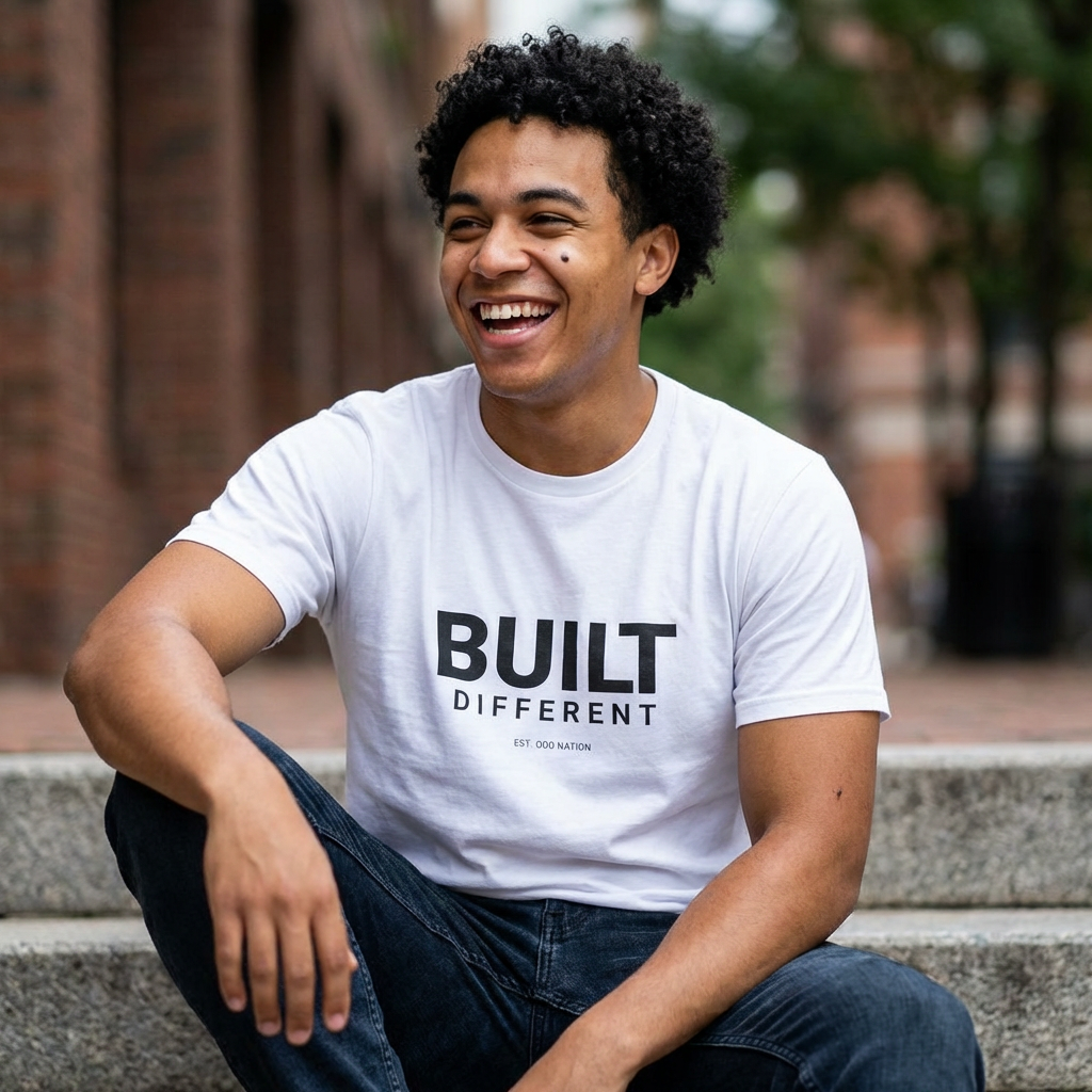 Built Different T-Shirt – Motivational Graphic Tee