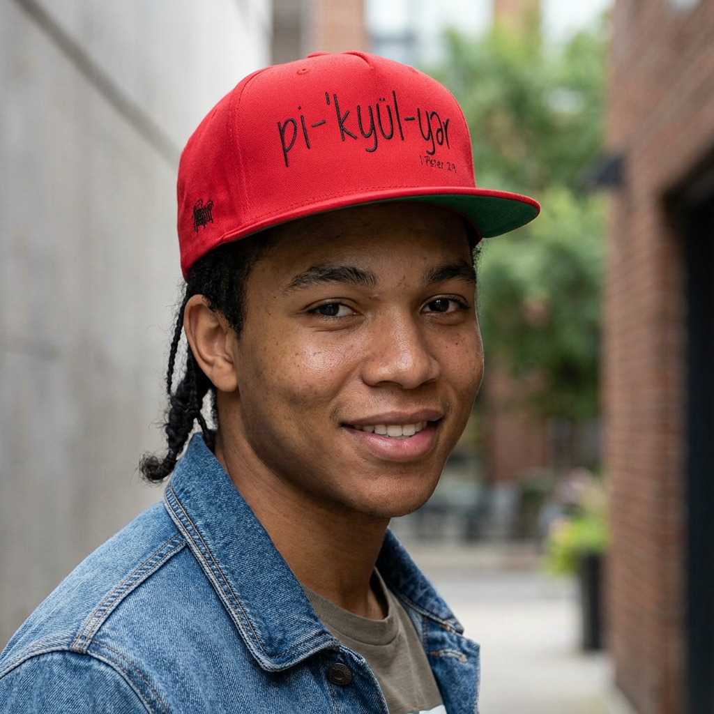 Pi·kyül·yar Flat Bill Hat — Peculiar People Edition