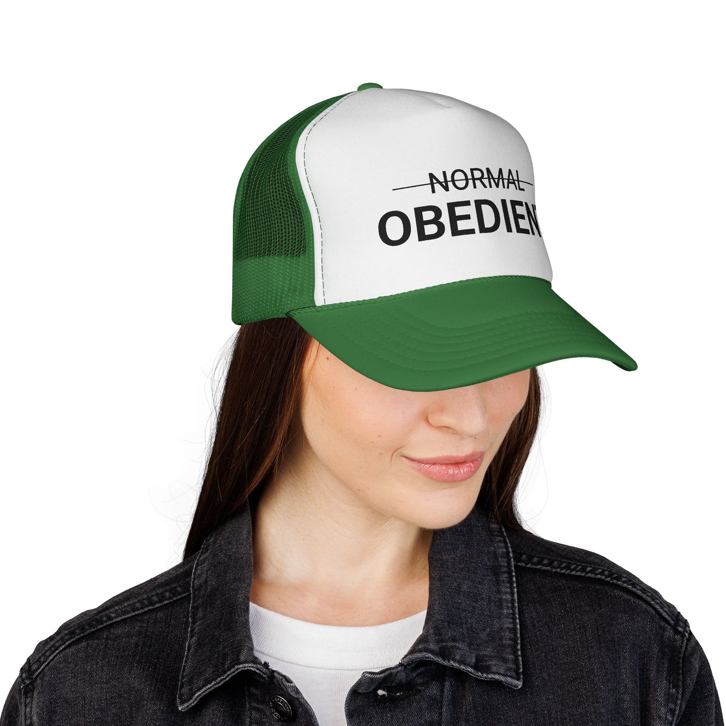 Not Normal — Obedient Retro Trucker Hat