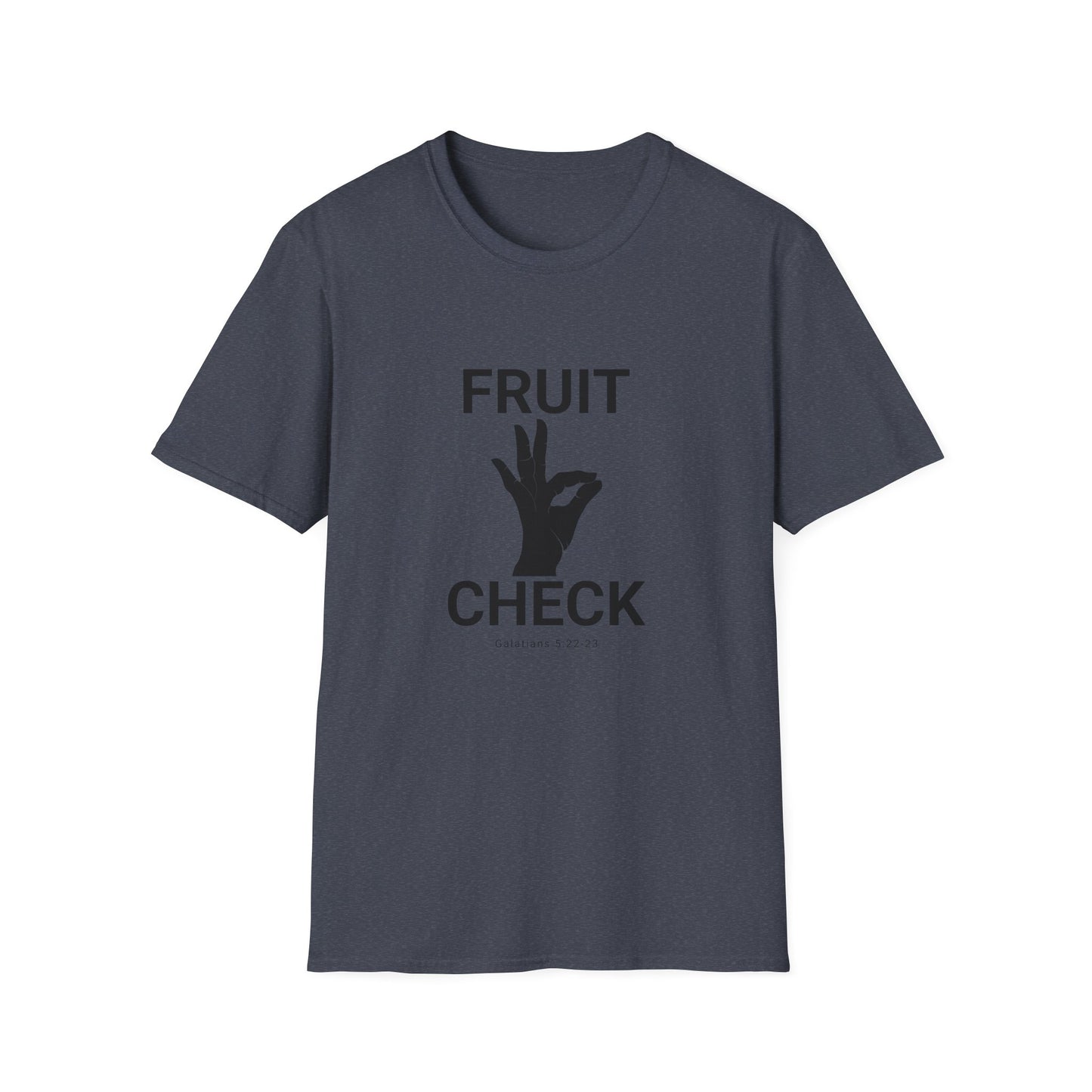 Fruit Check T-Shirt — Galatians 5:22–23