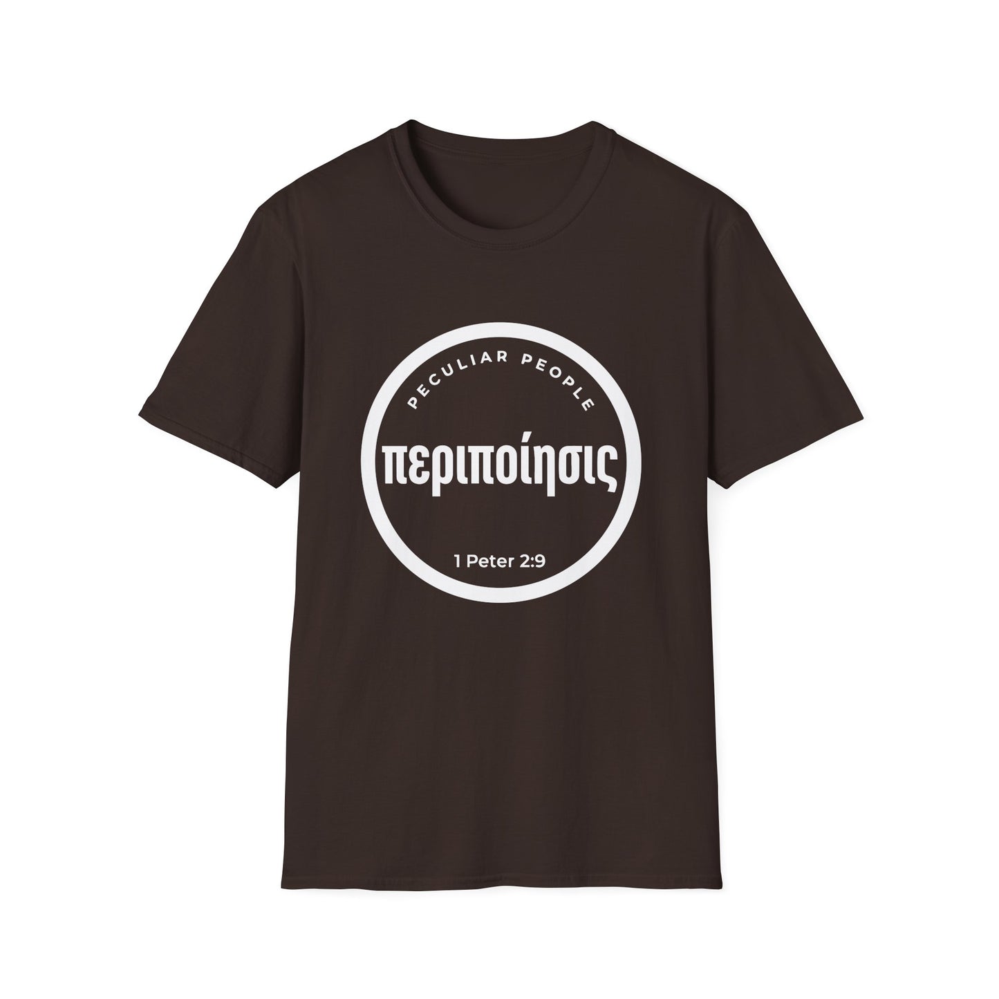 Peripoíēsis “Peculiar People” T-Shirt — 1 Peter 2:9