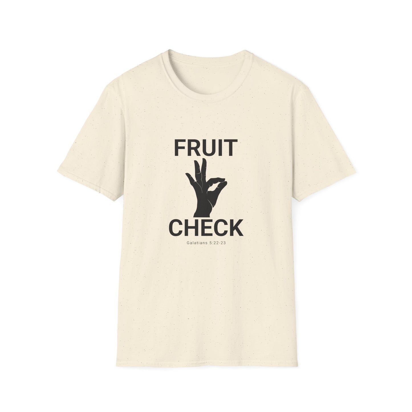 Fruit Check T-Shirt — Galatians 5:22–23