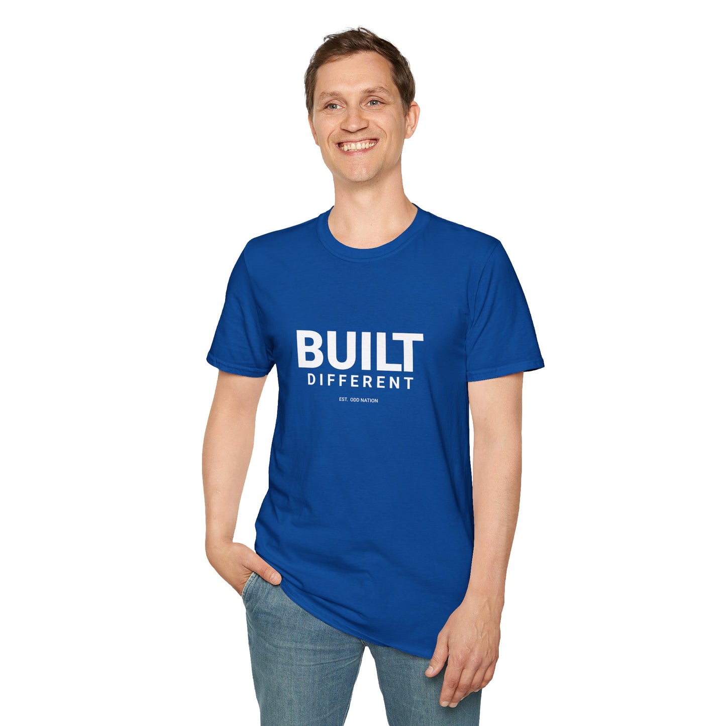 Built Different T-Shirt – Motivational Graphic Tee