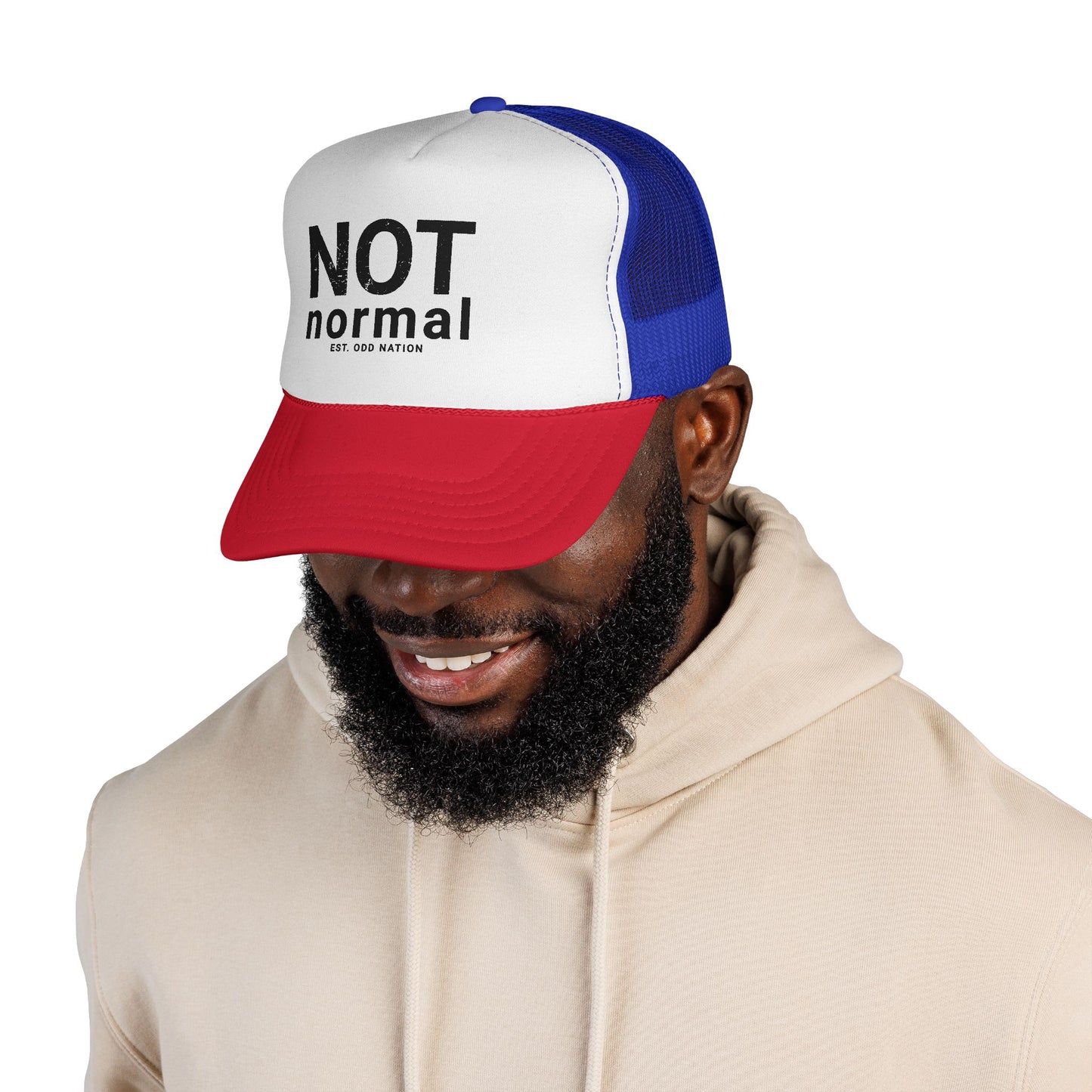 Not Normal — Est. Odd Nation Retro Trucker Hat