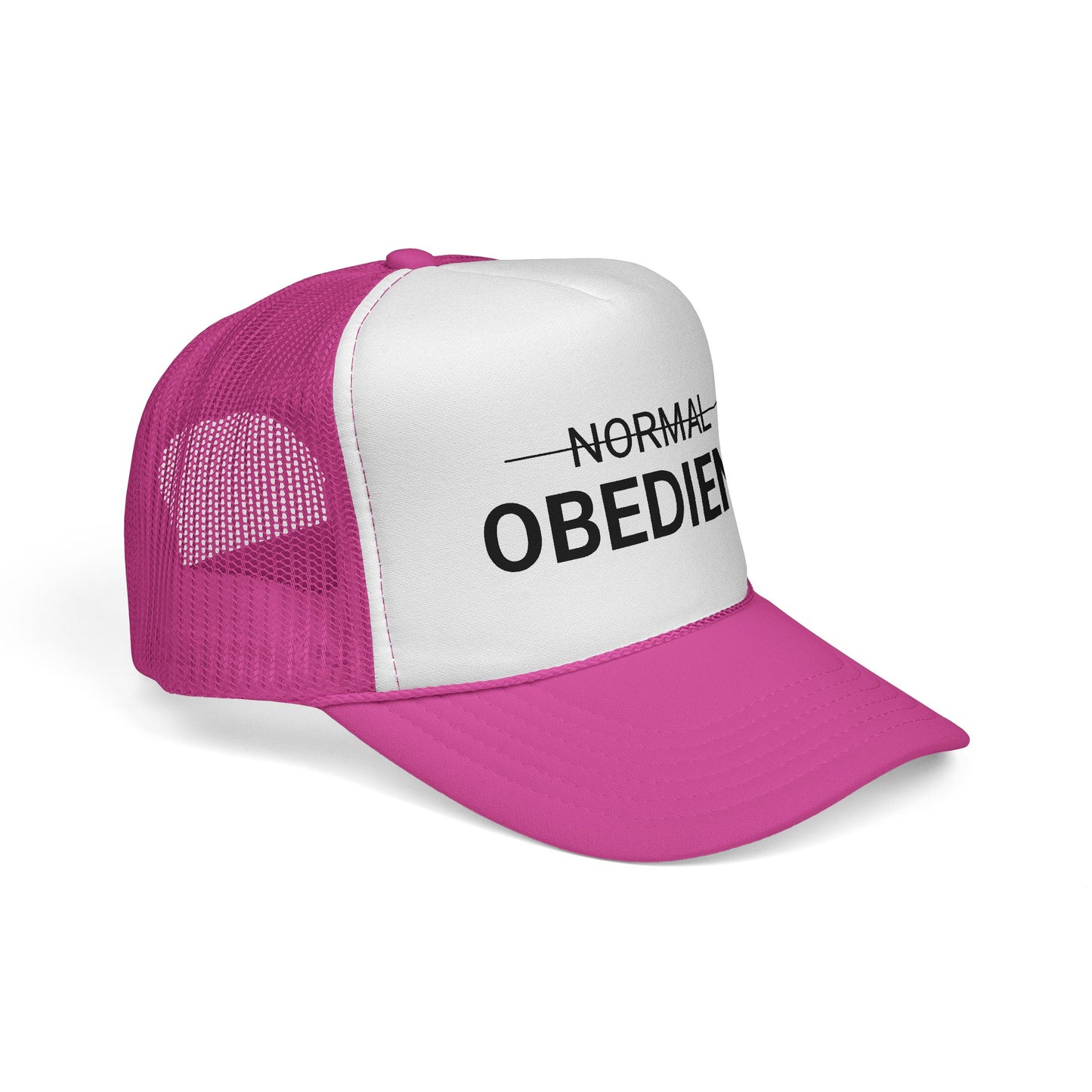 Not Normal — Obedient Retro Trucker Hat