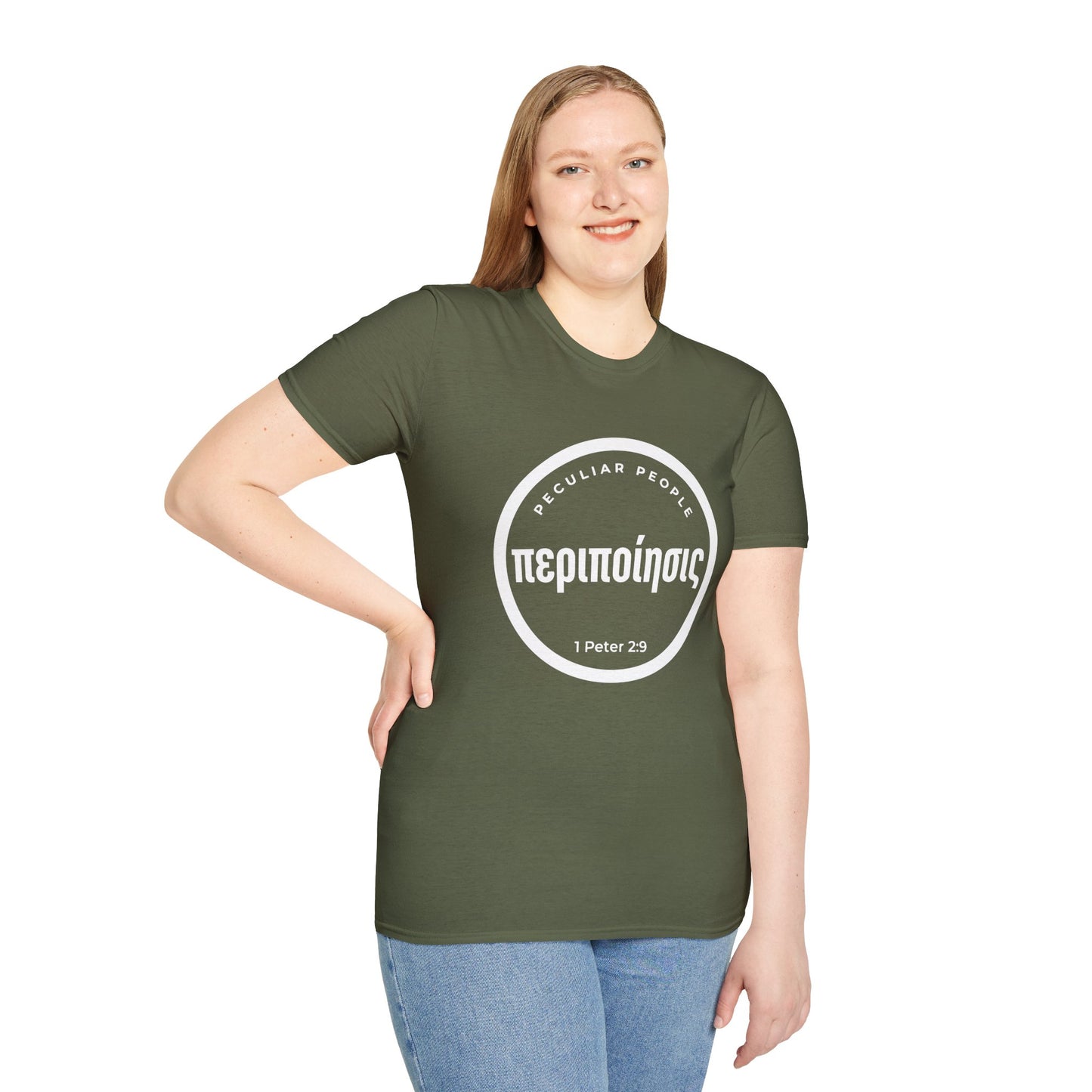 Peripoíēsis “Peculiar People” T-Shirt — 1 Peter 2:9